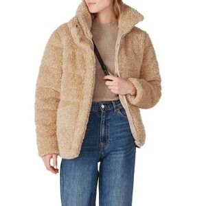 Unreal Fur Beige Faux Fur Jacket - open to offers